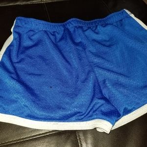 Blue justice shorts